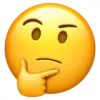 고민하는 이모지