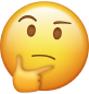 고민하는 이모지