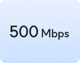 500 Mbps