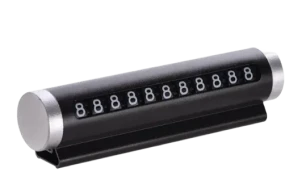 주차 번호판
원형 안심번호